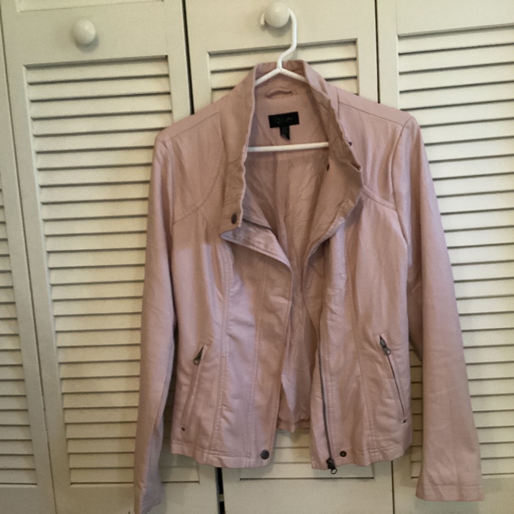 Vegan Leather Jacket Size Small Woman’s